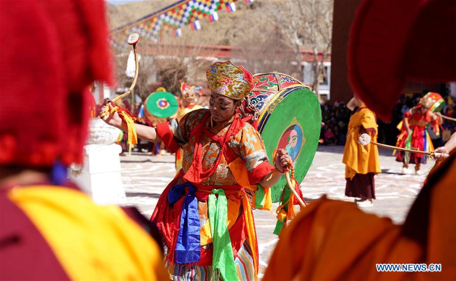 CHINA-TIBET-QOIDE MONASTERY-RELIGIOUS SERVICE (CN)
