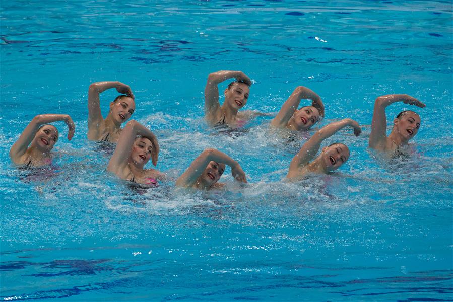 (SP)HUNGARY-BUDAPEST-FINA-ARTISTIC SWIMMING-WORLD SERIES