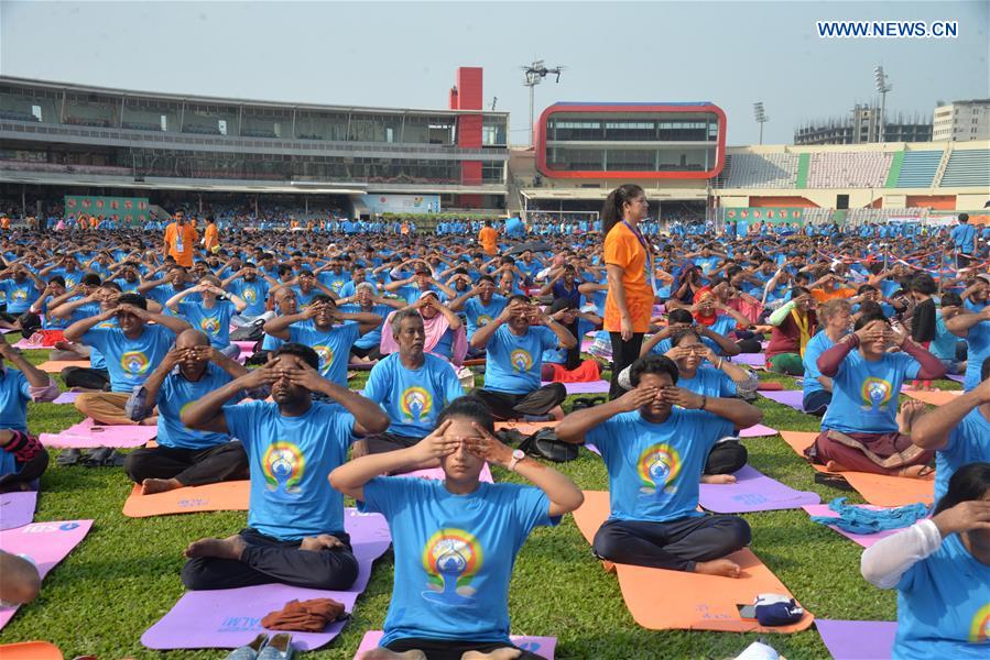 BANGLADESH-DHAKA-INTERNATIONAL YOGA DAY
