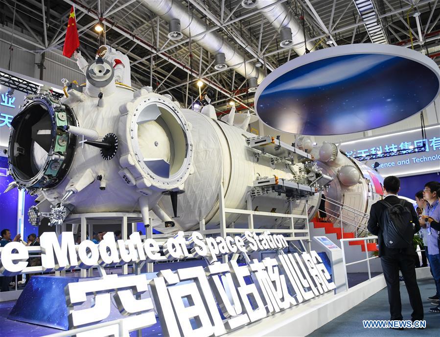 CHINA-GUANGDONG-ZHUHAI-AIRSHOW-SPACE STATION TIANHE-CORE MODULE (CN)