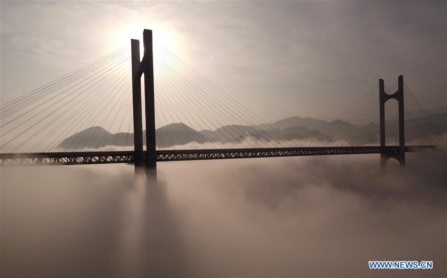 #CHINA-HUBEI-XUAN'EN-BRIDGE-SCENERY (CN)