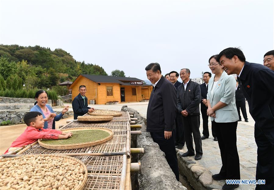CHINA-HENAN-XINXIAN COUNTY-XI JINPING-INSPECTION (CN)