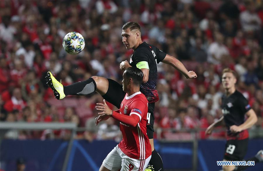 (SP)PORTUGAL-LISBON-SOCCER-UEFA-CHAMPIONS LEAGUE-BENFICA VS LEIPZIG