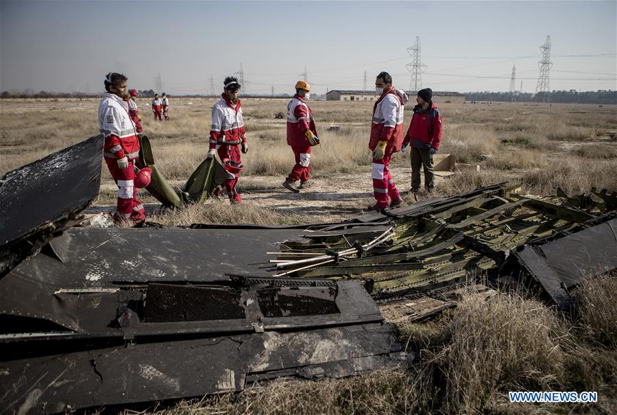 IRAN-TEHRAN-AIR CRASH-BLACK BOX-FILE PHOTO