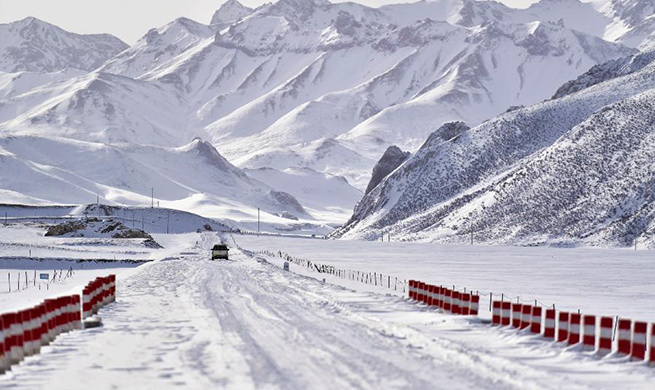 Zaduo authority sends machines to blizzard-hit areas to clear roads