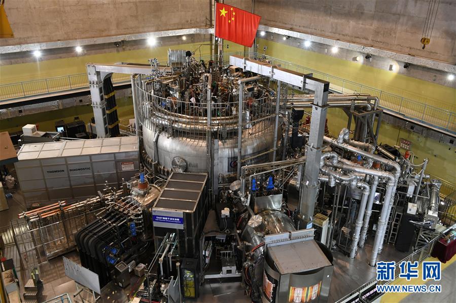 #(圖文互動)(1)我國“人造太陽”EAST裝置實現1億攝氏度等離子體運行