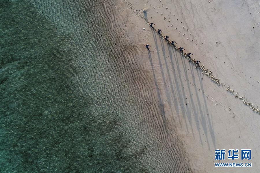 （壯麗70年·奮斗新時代·新華全媒頭條·圖文互動）（3）“你在我的航程上，我在你的視線里”——走進(jìn)海軍西沙中建島官兵的五彩世界