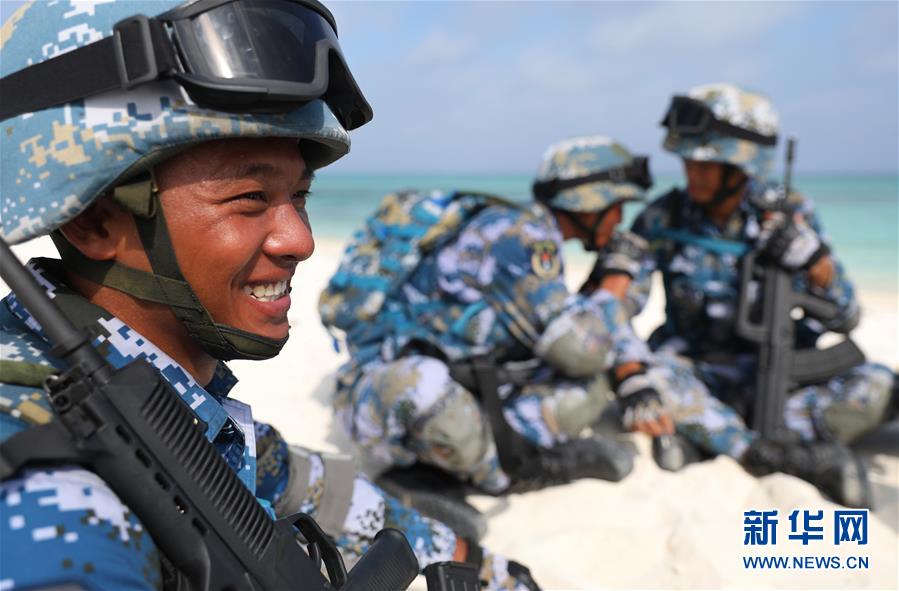 （壯麗70年·奮斗新時代·新華全媒頭條·圖文互動）（6）“你在我的航程上，我在你的視線里”——走進(jìn)海軍西沙中建島官兵的五彩世界