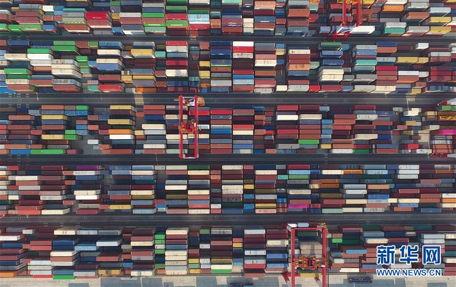 （壯麗70年·奮斗新時代——共和國發展成就巡禮·圖文互動）（2）大江大河大上海——上海70年開放創新發展巡禮