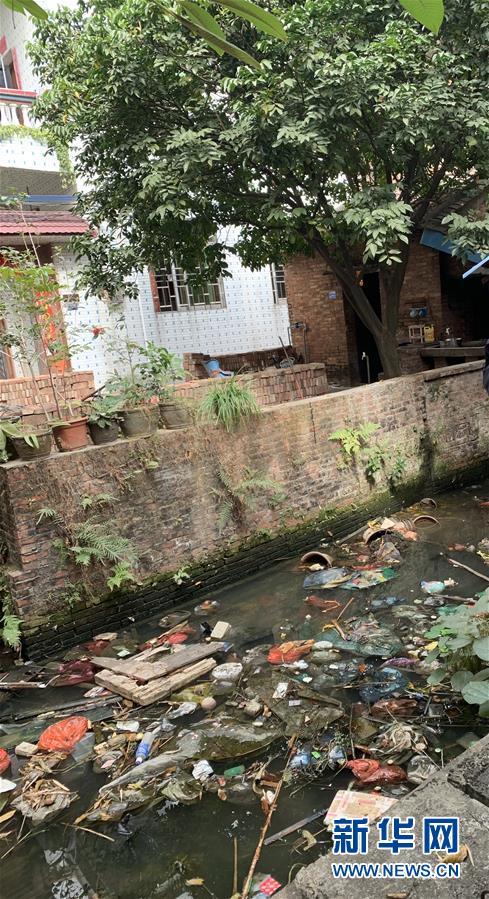 （圖文互動）（2）河長職責寫得明明白白，條條舉措無一落實——國務院檢查組暗訪核查佛山一農村河涌黑臭十余年無人管理