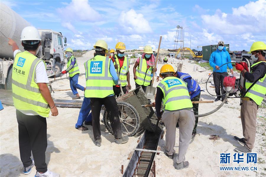 (國際·圖文互動)(1)中企助力建設(shè)馬爾代夫抗疫設(shè)施
