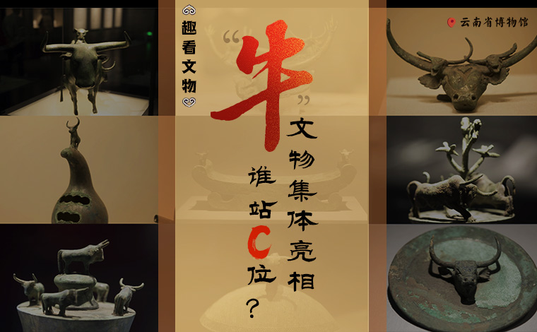 【趣看文物】“牛”文物集體亮相，誰站C位？