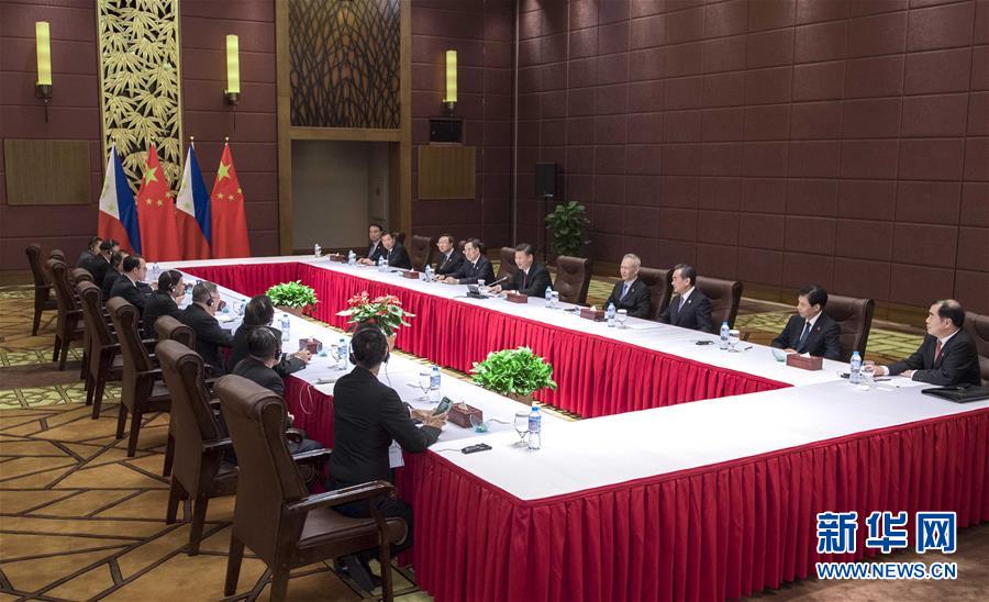 (XHDW)習近平會見菲律賓總統杜特爾特