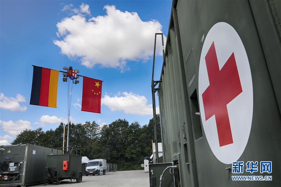 (國際·圖文互動)(2)“共同的理念,讓合作更深入更順暢”——走進(jìn)中德“聯(lián)合救援-2019”衛(wèi)勤實兵聯(lián)合演習(xí)德方野戰(zhàn)二級醫(yī)院