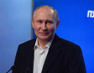 “強大的總統，強大的俄羅斯”